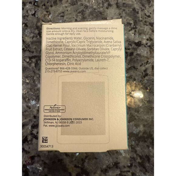 AVEENO CALM+RESTORE TRIPLE OAT serum/moisturizer FREE GIFT - Picture 5 of 6